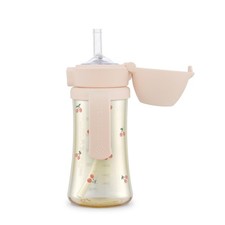 Flip Top Spill Proof Sippy Cup, PPSU, BPA Free, 10 oz, Stage 2 Straw for Todd...