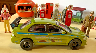 1/43 Greenlight Fast & Furious 2 Mitsubishi Lancer Evolution Green
