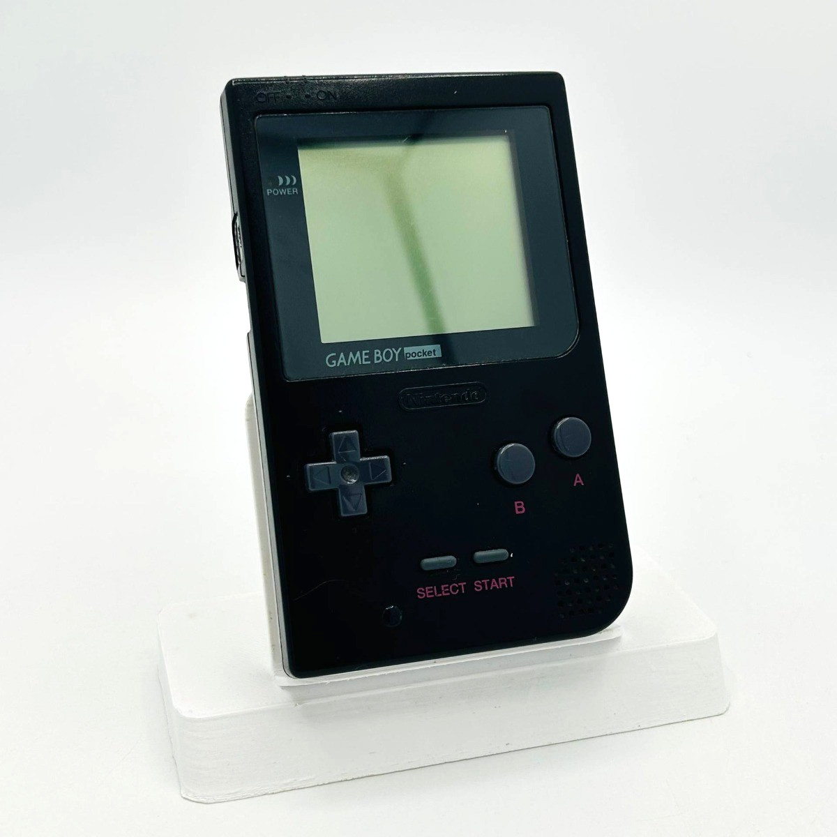 Nintendo Game Boy Pocket Nero GBP Console Loose Sportellino Ottime Condizioni