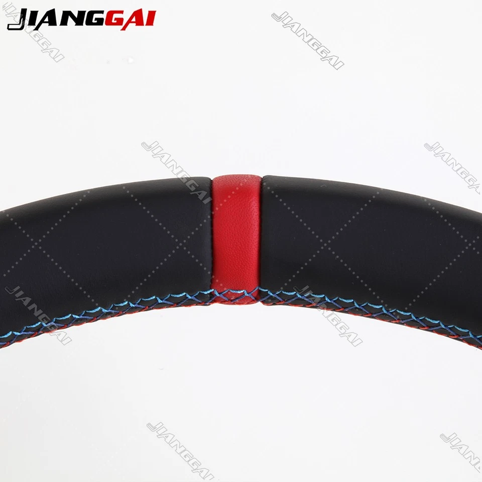 Full Leather Steering Leather W/Paddle For BMW F10 F12 F13 F90 F91 F93 M5 M6 F01 - Image 2 of 4