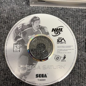 NHL 98 Sega Saturn Complete w/ Manual CIB VGC