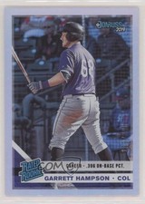 2019 Panini Donruss Rated Rookie Career Stat Line /396 Garrett Hampson #38 z6b