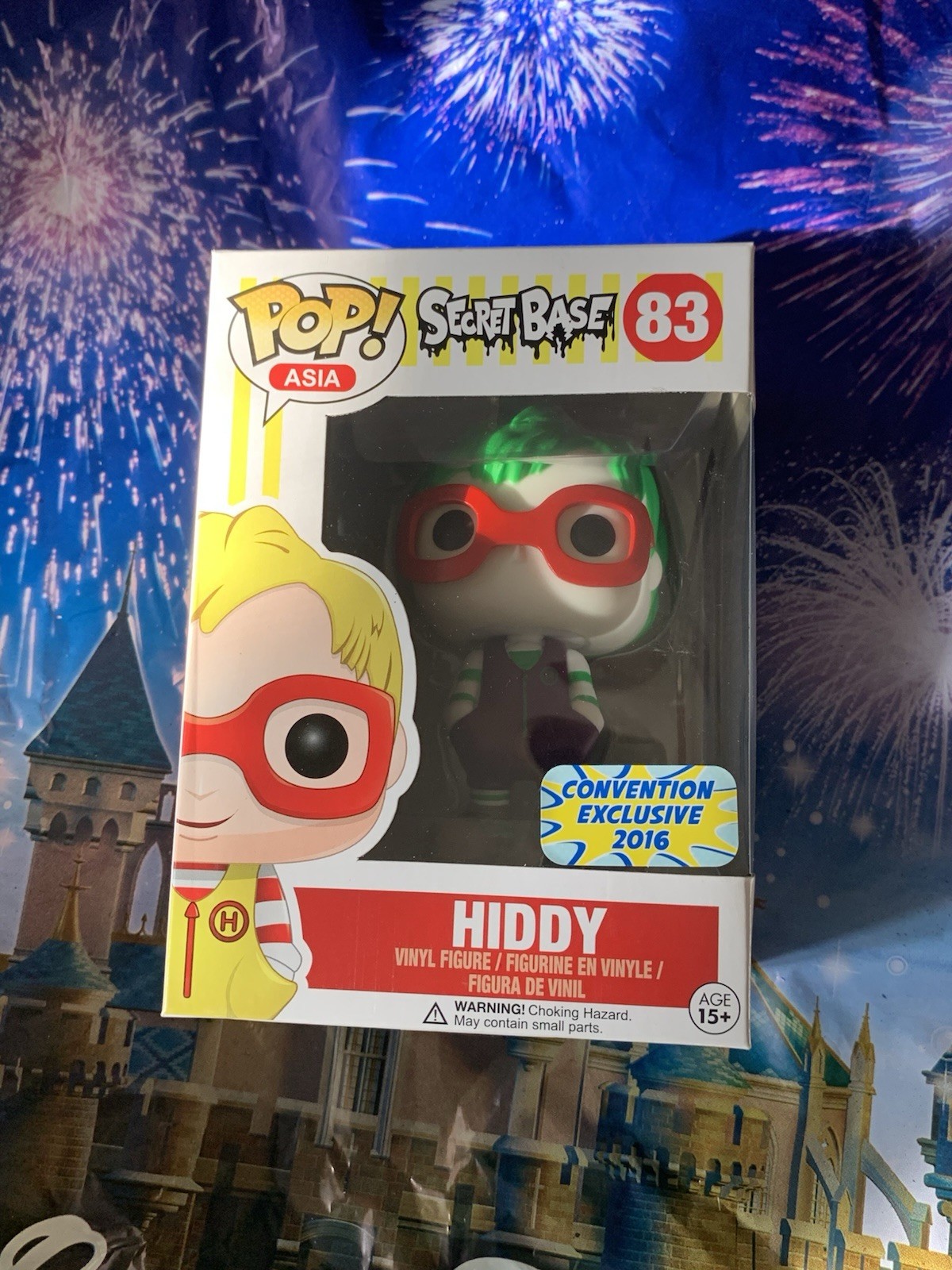 Funko Pop Asia Secret Base Hiddy #83 Exclusive Figure New