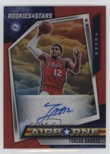 2021 Panini Chronicles Airborne Signatures Red Tobias Harris #AIR-THA Auto 13d6