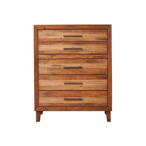 Home Square 4 Piece Set with Nightstand Dresser Multifunction Chest & Queen Bed - Picture 10 of 11