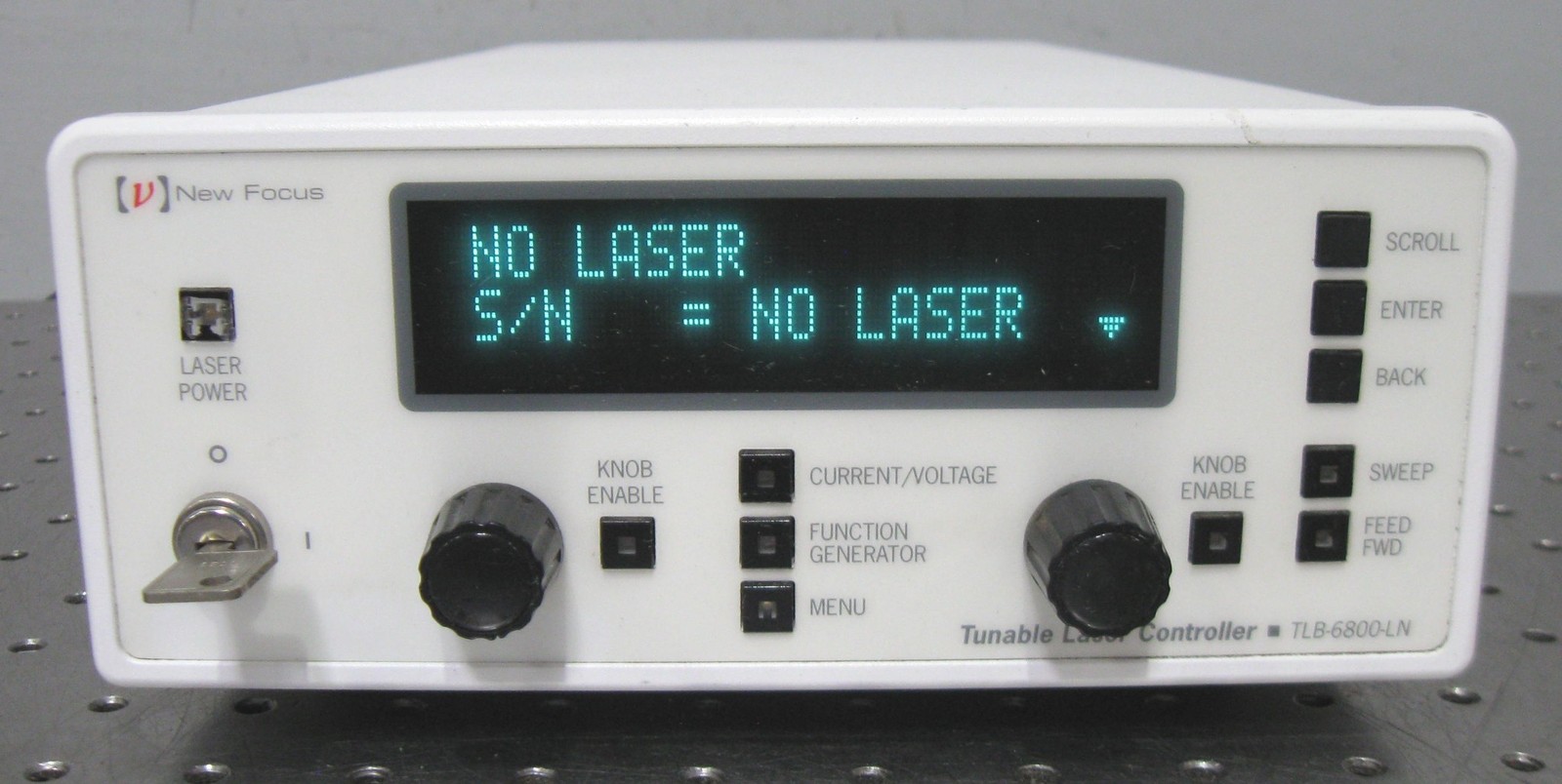 C200881 New Focus TLB-6800-LN Tunable Laser Controller w/ Key