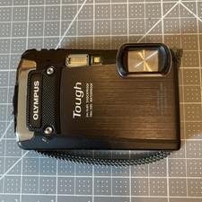 Olympus Tough TG-820 12.0MP Digital Camera - Black - Tested