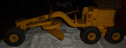 Vintage Doepke Model Toys Co - livellatrice stradale diesel Adams - Foto 16 di 16