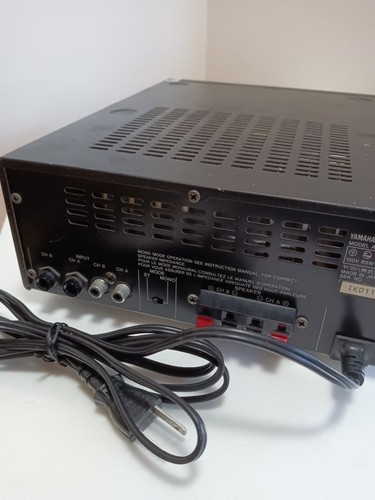YAMAHA A100a 2ch Stereo Power Amplifier Tasted used Japan - Picture 3 of 9