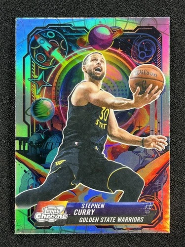2025 Topps Cosmic Chrome Stephen Curry Refractor (RAW)