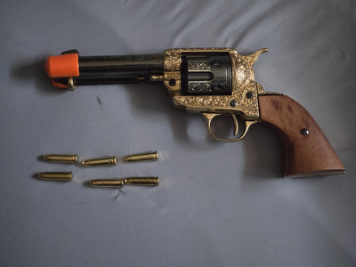 Denix M1873 Colt 45 Peacemaker Replica Cap Gun for sale online | eBay