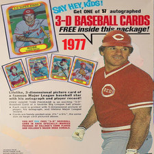 1977 Kellogg's Baseball 3D Complete Set Of 57!  George Brett Dave Parker EX+  NM