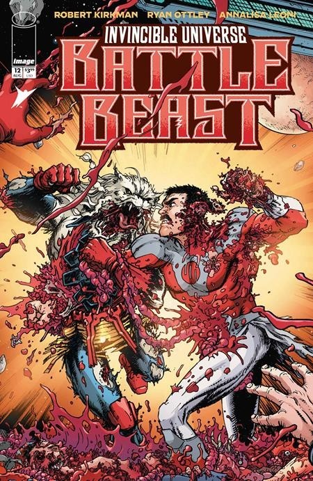 (2026) Robert Kirkman INVINCIBLE UNIVERSE BATTLE BEAST #12 1:10 Variant Cover!
