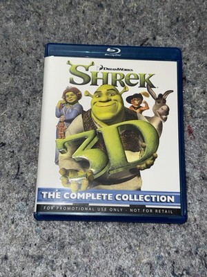 Shrek 3D The Complete Collection Blu-Ray 3D 4-Disc Box Set DreamWorks PG