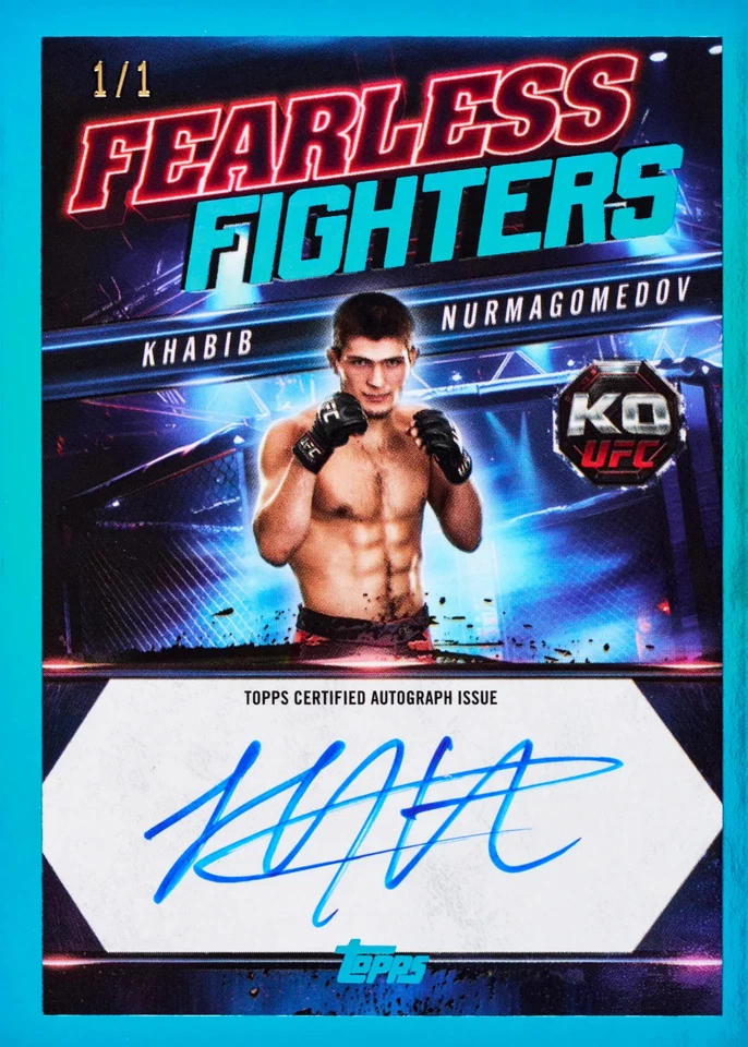 2025 Topps Knockout UFC - Hobby Box (3 AUTOS/1 RELIC) New Factory Sealed - Image 2 of 4
