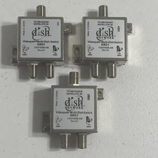 3 Dish Network Videopath 2-Port Multi-Dish Switch SW21 Model SW-21 Lot