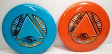 LOT of 2  STREAMLINE ECHO NEUTRON MIDRANGE DRIVER Disc Golf BLUE ORANGE USA MADE