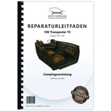 VW Transporter T3 (79-92) Carrozzeria Interno ed Esterno Campeggio Manuale Riparazione