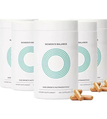 5 Pack Women's Balance Growth Hair Supplements Premium Ages 45 and up 120 Capsul