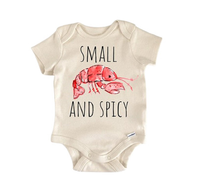 Crawfish Louisiana Nola Newborn Baby Onesie  Bodysuit