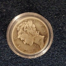 1942 Mercury Dime BU