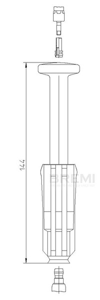 Bremi Stecker ZüNdkerze 13303/2 FüR Mercedes VW 2DH 28 2DA LT Ssangyong 46 2DD 2-image