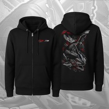 For Yamaha YZF-R3 2015-2018 Shark fans - Motorcycle ZIP Hoodie