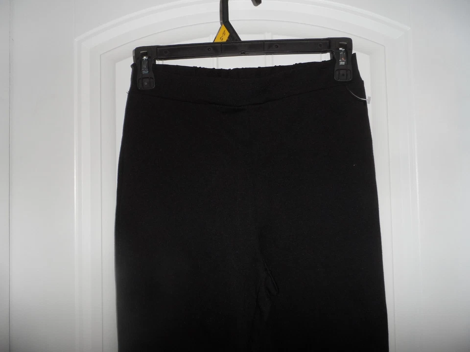 Отличный GLG девочек размер M черный тянуть на расклешенный брюки новый без ЯРЛЫКОВ - Изображение 3 из 4