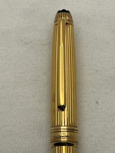 Montblanc Solitaire Vermeil 144 Füllfederhalter 18K M Feder - sehr guter Zustand - Bild 8 von 21