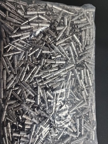 1,000pc AMPHENOL AT60-204-12141 Male Machined Contact, Nickel Plated NEW