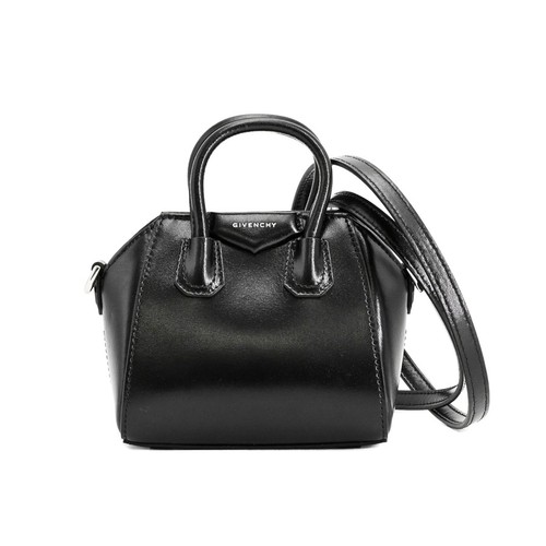 Givenchy Antigona Micro Bag Shoulder Bag Black Ladies Used SA Grade