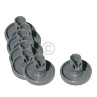 [2,22 €/Stk] Aeg Korbrolle Set FüR Unterkorb Electrolux 50286965004 In Geschirrs