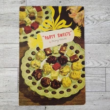 Party Sweets by Mary Blake Cookbook Booklet 1957 Carnation Company Promo