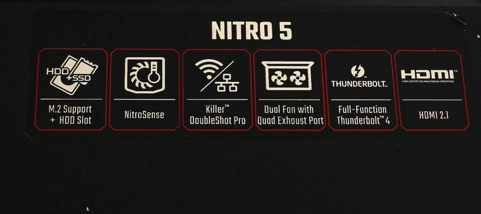 ACER NITRO 5~ i5-12500H/Nvidia GeForce/1 5.6" FHD/NO RAM, SSD ~ PARTS or REPAIR - Image 4 of 4