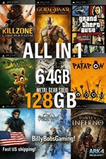 All in 1 128Gb Micro SD Card Memory Stick Pro Duo Adapter For PSP 1000 2000 3000