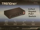 TRENDnet TPE-TG51g Commutateur de Bureau Gigabit POE à 5 Ports - Nouveau