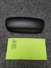 Oakley Hard Sunglass Case Protective Storage Box with Cleaning Cloth Accessory