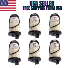 6 Pack Fleetguard FS20081 Diesel Fuel Filters & Water Separators for Cummins