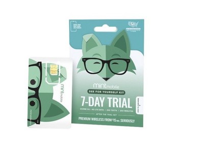 Mint Mobile 7 Day Trial SIM Kit Brand New Sealed Free Trial