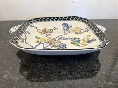 Wood Sons Formosa Chinoiserie Vogel Servierschale