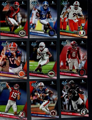 2023 BOWMAN CHROME UNIVERSIT FOOTBALL COMPLETE YOUR SET 1-250 Buy 2 Get 1 Free!!