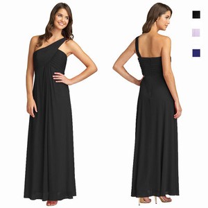 one shoulder night dresses