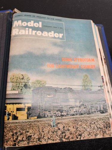 Model Railroader Mag -Complete Year Run & Binder- You Choose Year - 1950 to 1969 - Picture 93 of 156