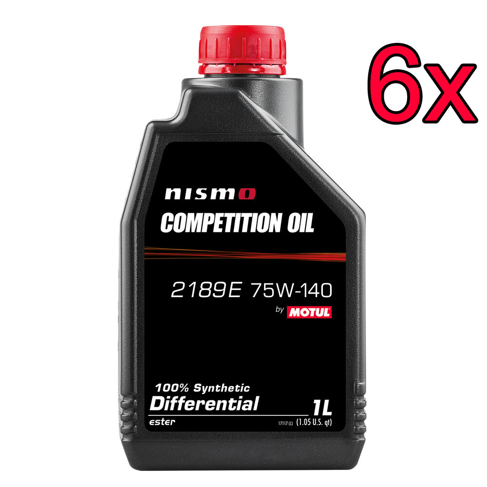 Case of 6] Nismo Motul Competition 2189E 75W-140 R35