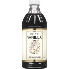 Pure Vanilla Extract 16 oz Culinary Flavoring Baking Cakes Frostings Desserts