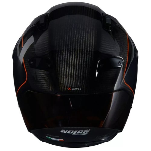 Casco Integrale Nolan X-804 RS U.C. ASSO DI PICCHE 342 Carbonio / Nero / Rosso - Imagen 5 de 6