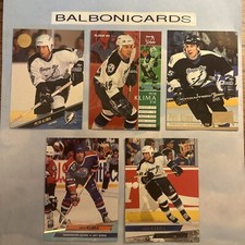 Petr Klima 5 Card Lot Fleer Ultra Edmonton Oilers NM+ Free Shipping!