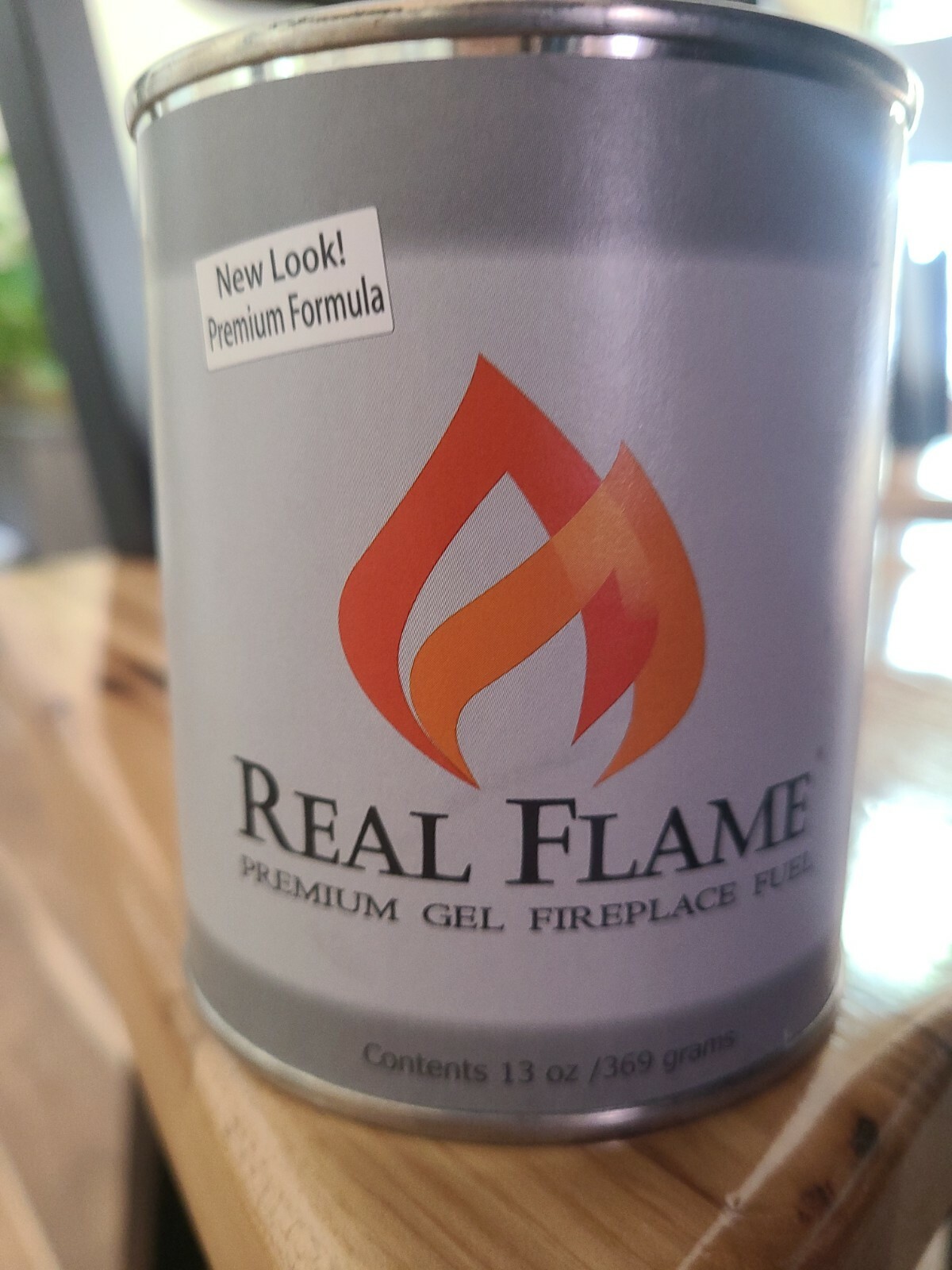 Real Flame 2112 13 oz Premium Gel Sootless Fireplace Fuel - Pack of  4