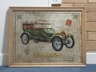 Itala 25 35 HP 1912 Antique Car Vehicle Mirrored Wall Picture 46 cm x 58.5 cm