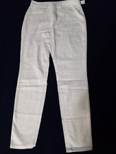 No Boi Boundaries Ladies Pants Color White SIZE 9 Ladies Pants